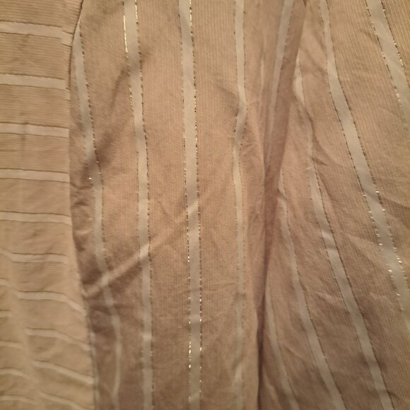 Chico's Natural Colored Blouse-Size 3 (XL/16) - Picture 2 of 3